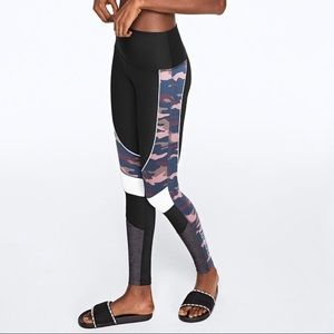 NWT! VS PINK Frost Mint Camp Leggings